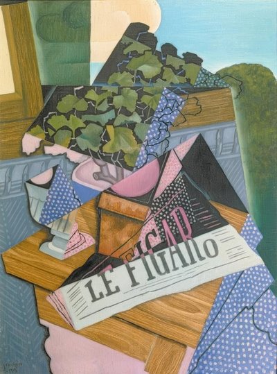 La maceta de geranio de Juan Gris